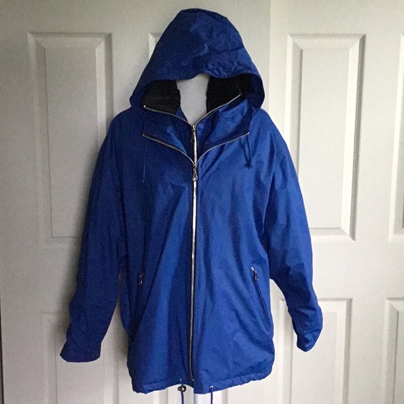 Wippette Jackets & Blazers - Rain Jacket Waterproof Gorpcore Blue Raincoat Size‎ M